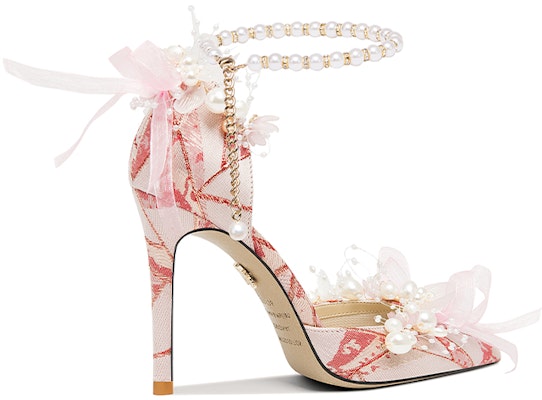 (W) Lily Wei Stiletto 'Pearl Pink' Hujung Tajam NN-377 Order (W) Lily Wei Stiletto 'Pearl Pink' Hujung Tajam NN-377