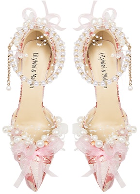 (W) Lily Wei Stiletto 'Pearl Pink' Hujung Tajam NN-377 Lookbook (W) Lily Wei Stiletto 'Pearl Pink' Hujung Tajam NN-377