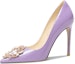 Buy (W) (女性用)リリー・ウェイ・スティレット『パープルパテント』NN-484 NN-484