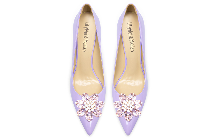 Lookbook (W) Lily Wei Stiletto 'Fashion Ungu Kilap' NN-450