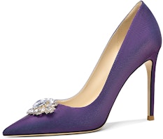 (Women) Lily Wei Stiletto 'Purple Rhinestone' NN-213 (Women) Lily Wei Stiletto 'Purple Rhinestone' NN-213
