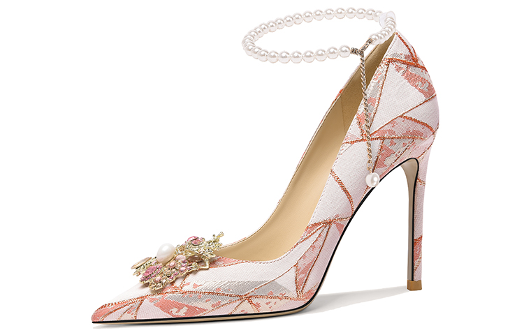 (Women) Lily Wei Stiletto 'Red Fashion Pointed Toe' NN-219