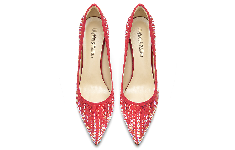 Lookbook (Women) Lily Wei Stiletto 'Red Velvet Fashion' NN-456