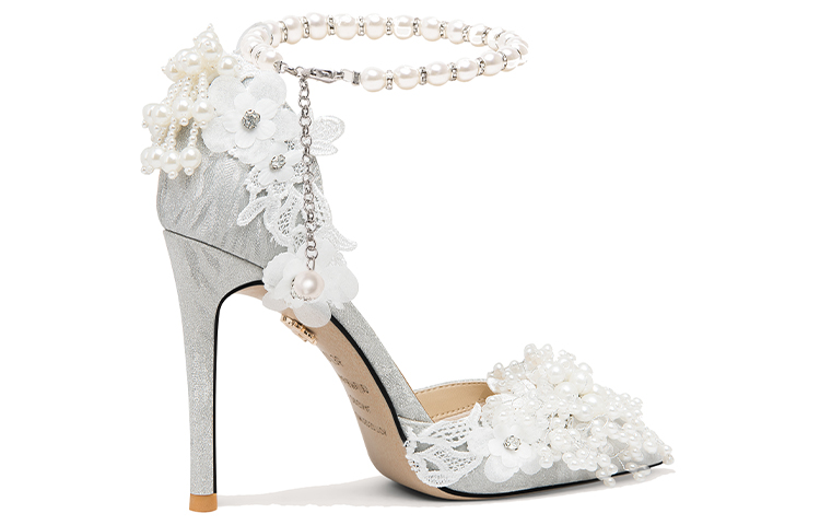 Order (W) (Women) リリィ・ウェイ スティレット 'シルバーバックル ポインテッドトゥ' NN-402 NN-402