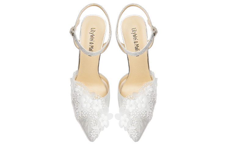 Lookbook (W) Lily Wei 高跟鞋 '银色舒适' NN-390