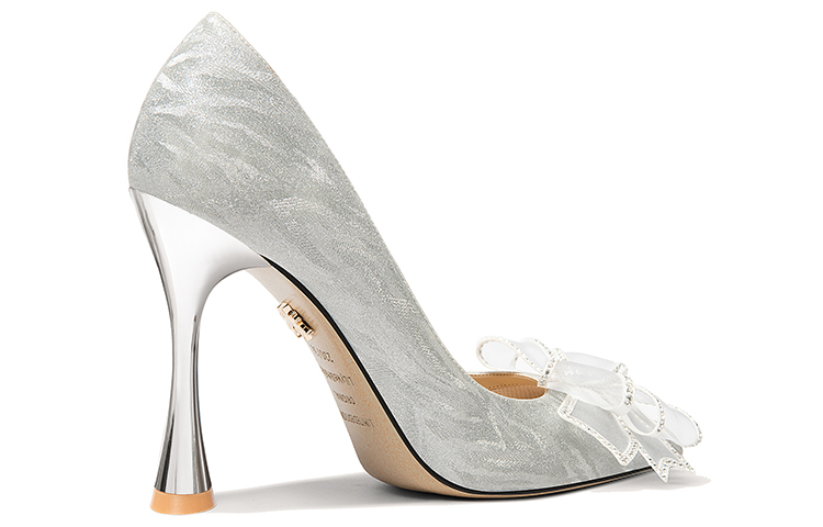 Order (W) 릴리 웨이 스틸레토 '실버 패션 트렌드' (Lily Wei Stiletto 'Silver Fashion') NN-500