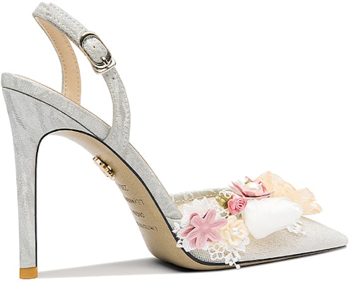 (W) 莉莉威高跟鞋“银色花山” NN-383 Order (W) 莉莉威高跟鞋“银色花山” NN-383