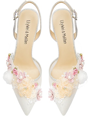 (W) 莉莉威高跟鞋“银色花山” NN-383 Lookbook (W) 莉莉威高跟鞋“银色花山” NN-383