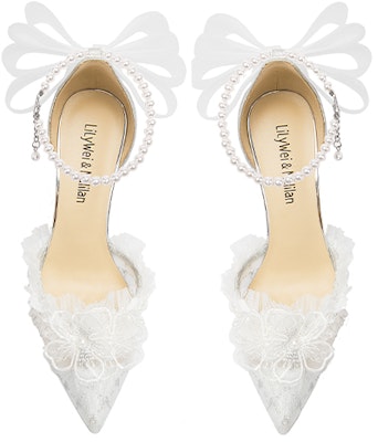 百合玫瑰品牌 海月明珠 網布 包頭舒適 細跟 高跟鞋 10cm 女款 銀色 Lookbook 百合玫瑰品牌 海月明珠 網布 包頭舒適 細跟 高跟鞋 10cm 女款 銀色