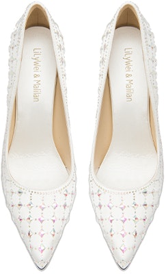 (Women) Lily Wei Stiletto 'Simplistic Elegance White' NN-455 Lookbook (Women) Lily Wei Stiletto 'Simplistic Elegance White' NN-455