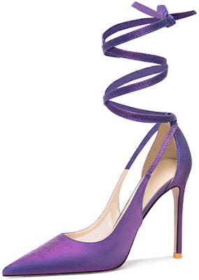 (W) 릴리 웨이 스타릿 씨 퍼플 레이스업 힐 (Lily Wei Starlit Sea Purple Lace-up Heel) NN-310 Buy (W) 릴리 웨이 스타릿 씨 퍼플 레이스업 힐 (Lily Wei Starlit Sea Purple Lace-up Heel) NN-310