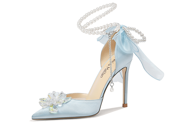 Buy (W) Lily Wei Stiletto 'Espuma de Verano Azul Claro' NN-302