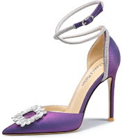 Details for (W) Lily Wei Tacones de Aguja 'Correa con Hebilla de Cristal' NN-191