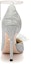 Shop (Women) Lily Wei Stiletto Heels 'Silver Pearl Crystal Bow' NN-548-a