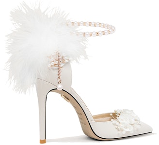 (W) 릴리 웨이 백천 플라워 펄 버클 10cm 스틸레토 힐 (화이트) NN-405 Order (W) 릴리 웨이 백천 플라워 펄 버클 10cm 스틸레토 힐 (화이트) NN-405