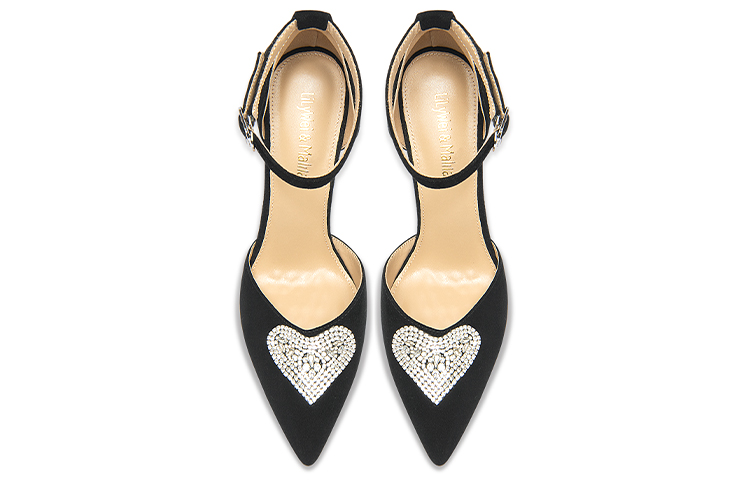 Lookbook (Women) Lily Wei Stiletto High Heels 'Audrey Hepburn Ball Black Diamond' L-064