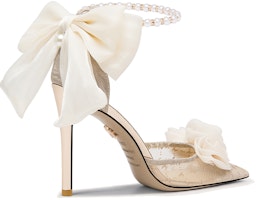 (W) 莉莉·魏 高跟鞋‘香槟花卉珍珠’ NN-432 Order (W) 莉莉·魏 高跟鞋‘香槟花卉珍珠’ NN-432