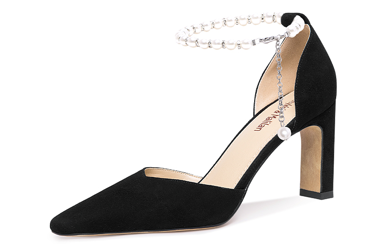 Buy (W) Tacones de Aguja Lily Wei 'Perla Negra'. L-029