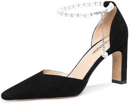 (Women) Lily Wei Stiletto High Heels 'Pearl Black' L-029 Buy (Women) Lily Wei Stiletto High Heels 'Pearl Black' L-029