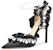 (W) Lily Wei Stiletto Heels 'Black Pearl Ribbon' - Kasut Tumit Tinggi Malam NN-248