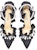 (W) Lily Wei Stiletto Heels 'Black Pearl Ribbon' - Kasut Tumit Tinggi Malam NN-248