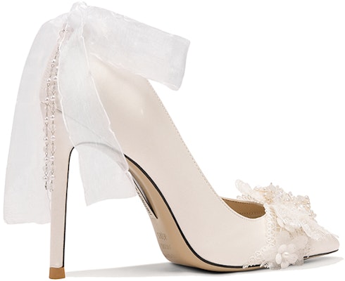 (W) Lily Wei Stiletto Tumit Tinggi 'Memori Putih Bersama Riben' NN-189 Order (W) Lily Wei Stiletto Tumit Tinggi 'Memori Putih Bersama Riben' NN-189
