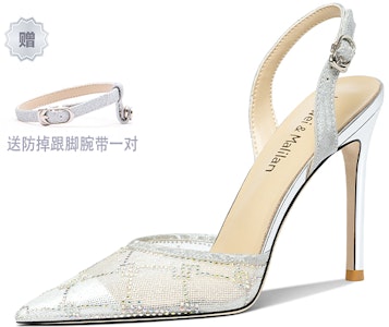 (W) Lily Wei 云水谣银网尖头高跟鞋 NN-425 Buy (W) Lily Wei 云水谣银网尖头高跟鞋 NN-425