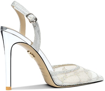 (W) Lily Wei 云水谣银网尖头高跟鞋 NN-425 Order (W) Lily Wei 云水谣银网尖头高跟鞋 NN-425