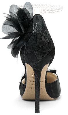 (Women) Lily Wei Stiletto Pumps 'Black Diamond' NN-376 Shop (Women) Lily Wei Stiletto Pumps 'Black Diamond' NN-376