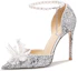 Buy (Women) Lily Wei Stiletto Pumps 'Jade Porcelain Black Pearl' NN-537
