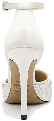 (Women) Lily Wei Stiletto Sandals 'White Crystal' L-046 Shop (Women) Lily Wei Stiletto Sandals 'White Crystal' L-046