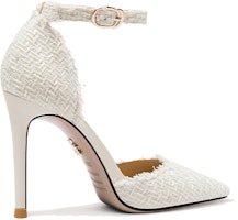 (W) Lily Wei Stiletto Slingbacks 'Floating Life Putih' NN-427 Order (W) Lily Wei Stiletto Slingbacks 'Floating Life Putih' NN-427