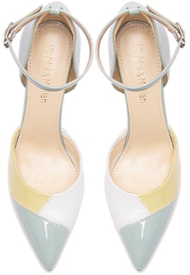 (W) 릴리 웨이 스틸레토 힐 '블루 패턴트' (Lily Wei Stiletto Heels 'Blue Patent') NN-540 Shop (W) 릴리 웨이 스틸레토 힐 '블루 패턴트' (Lily Wei Stiletto Heels 'Blue Patent') NN-540