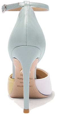 (Women) Lily Wei Stiletto Strap Heels 'Blue Patent' NN-540 Purchase (Women) Lily Wei Stiletto Strap Heels 'Blue Patent' NN-540
