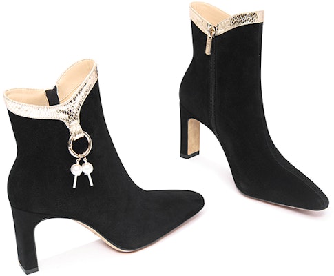 (W) Lily Wei Boots Suede Fashion Zip Samping Hak 7.5cm M2-063 Sizing (W) Lily Wei Boots Suede Fashion Zip Samping Hak 7.5cm M2-063