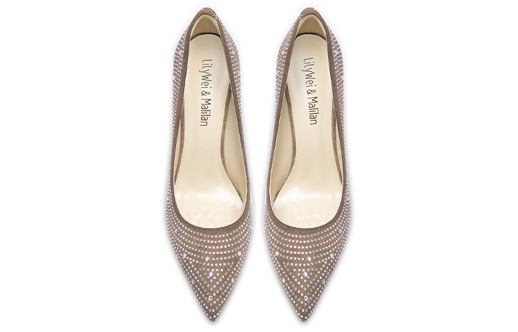 Lookbook (W) (女性用) リリー・ウェイ スエードハイヒール 'キャラメルブラウン' NN-475 NN-475