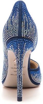 (W) Lily Wei Suede Stiletto Tumit Tinggi 'Biru' NN-466 Shop (W) Lily Wei Suede Stiletto Tumit Tinggi 'Biru' NN-466