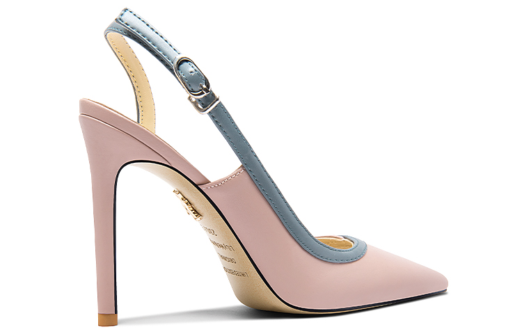 (W) Lily Wei Summer 'Light Pink Open Back Stiletto Pumps' 圖 2