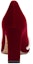 Shop (W) Lily Wei Kasut Tumit Tinggi Mutiara Velvet 'Red Velvet' M1-101