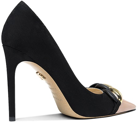 (W) 릴리웨이 벨벳 스틸레토 10cm '블랙핑크' (Lily Wei Velvet Stiletto 10cm 'Blackpink') NN-445 Order (W) 릴리웨이 벨벳 스틸레토 10cm '블랙핑크' (Lily Wei Velvet Stiletto 10cm 'Blackpink') NN-445