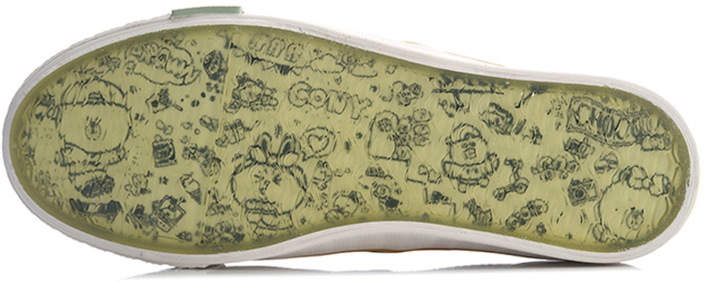(W) 李宁x LINE FRIENDS 威武帆布高帮鞋 '黄白' AGCQ594-1 Purchase (W) 李宁x LINE FRIENDS 威武帆布高帮鞋 '黄白' AGCQ594-1