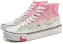 Lookbook (W) Kasut Li-Ning x LINE FRIENDS WeiWu Canvas Hi 'Pink White' AGCQ594-2