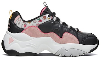 Line Friends x Skechers D‘Lites 3.0 聯名款 拼色 低幫運動休閒鞋 女款 黑粉 Order Line Friends x Skechers D‘Lites 3.0 聯名款 拼色 低幫運動休閒鞋 女款 黑粉