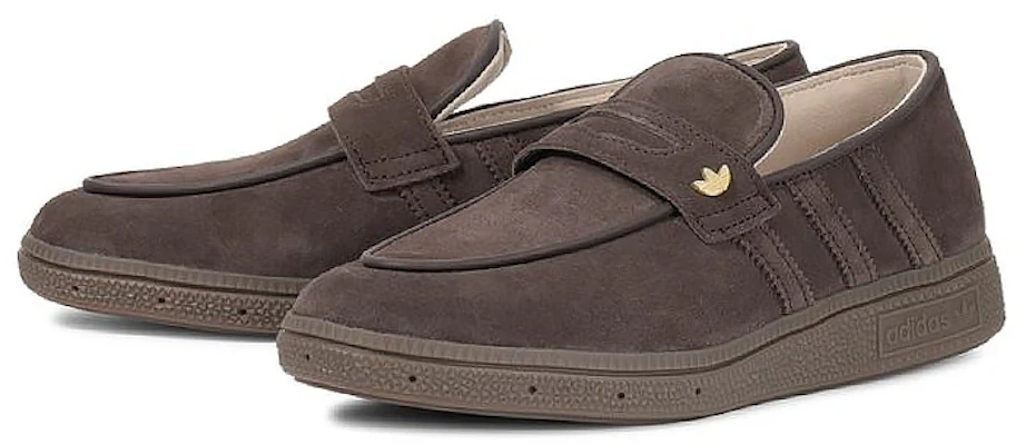 (W) 乐福鞋 adidas Originals Handball Spezial 白色棕色鞋面 KJ2533 Order (W) 乐福鞋 adidas Originals Handball Spezial 白色棕色鞋面 KJ2533