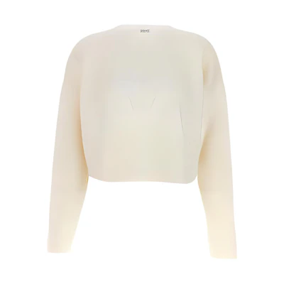 (Women) LOEWE Beige Crewneck Pullover Sweatshirt Long Sleeve S540Y14KBG-2100