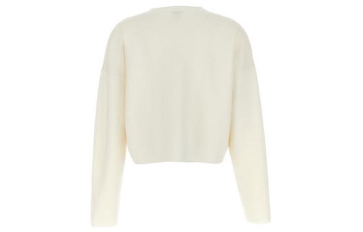 Lookbook (W) ロエベ ベージュ クルーネック 長袖 プルオーバー スウェットシャツ S540Y14KBG-2100