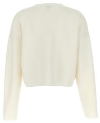 (W) ロエベ ベージュ クルーネック 長袖 プルオーバー スウェットシャツ S540Y14KBG-2100 Lookbook (W) ロエベ ベージュ クルーネック 長袖 プルオーバー スウェットシャツ S540Y14KBG-2100