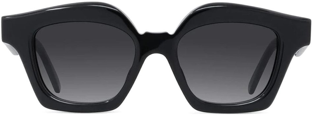 (W) LOEWE 黑色不规则醋酸眼镜框附标志性镜腿 LW40078I01B Lookbook (W) LOEWE 黑色不规则醋酸眼镜框附标志性镜腿 LW40078I01B