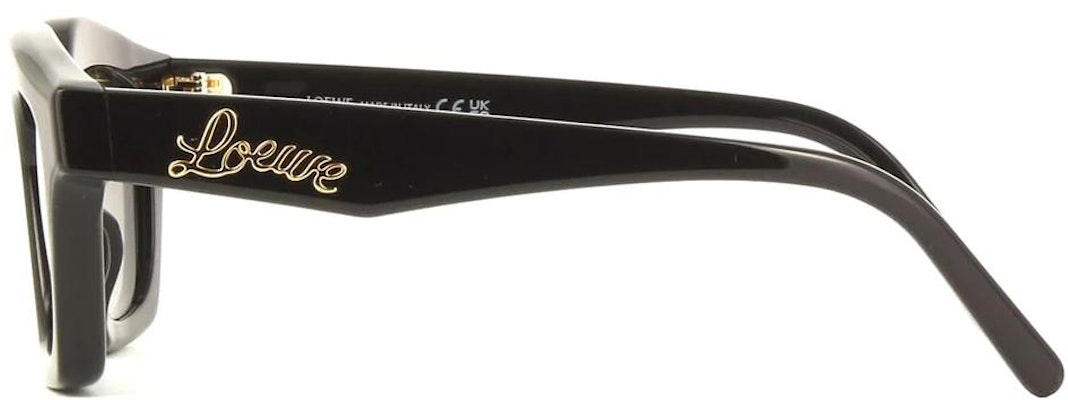 (W) LOEWE 黑色不规则醋酸眼镜框附标志性镜腿 LW40078I01B Shop (W) LOEWE 黑色不规则醋酸眼镜框附标志性镜腿 LW40078I01B