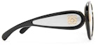 Shop (W) LOEWE 黑色不规则尼龙太阳镜搭配标志镜腿 LW40132I6501C